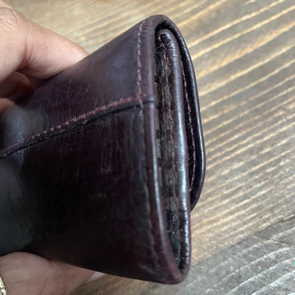 Authentic Chloe Deep plum color Key & card holder! *GUC* - Picture 6 of 6